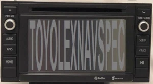 TOYOTA TACOMA  SEQUOIA  2014 - 2019  *NON JBL* NON  NAVIGATION RADIO ENTUNE APPS - Bild 1 von 3