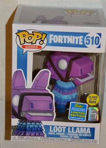 Funko POP SDCC 2019 Exclusive Fortnight Loot Llama Glow in the Dark 510 NEW Cover
