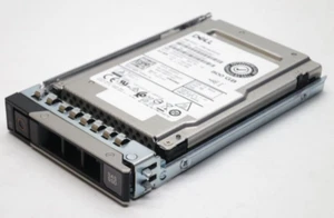 SSD Dell 800 Go SAS 12G 2,5 POUCES RI eMLC PX03SNF080 N9PTK + Caddy 14e/15e/16e génération - Photo 1/2