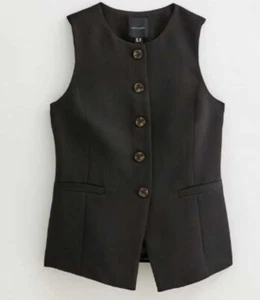 NEW LOOK CREW NECK WAISCOAT SIZES 6-20 - Picture 1 of 10