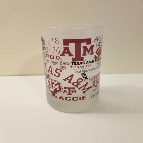 Texas A And M, Drinking Glass Cover