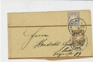 alemania 1902 envoltorio sellos ref 21047 - Imagen 1 de 2