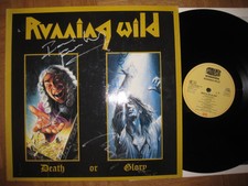 Running Wild - Death or glory (LP, mit AUTOGRAMMEN)