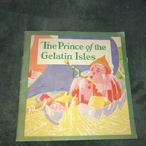1926 Jello 19 recipes w/ color Illus by Ruth P. Thompson.Thin Paperback in Verse - Picture 1 of 9