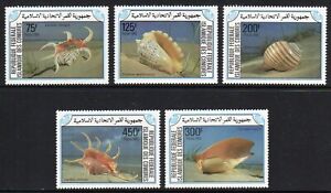 Shellfish - Comoro Is. 1985 Shells set fine fresh MNH