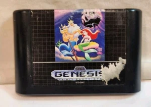 Ariel the Little Mermaid (Sega Genesis, 1992) Tested Authentic - Picture 1 of 3