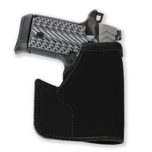Galco Pocket Protector Holster, Kel Tec, Ruger LCP, Right Hand Black PRO436 - Picture 1 of 3
