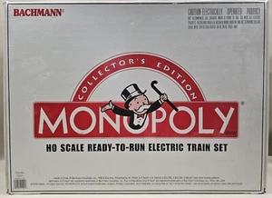 Set treno Bachmann scala HO Monopoly edizione da collezione B&O PRR RR nuovo sigillato - Foto 1 di 12