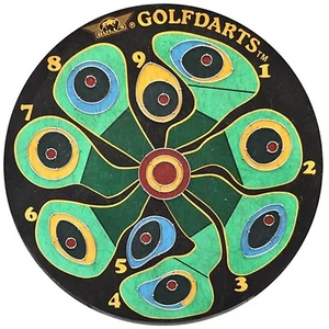 Golf Course Dartboard - Genuine sisal bristle board - Self Healing - full size - Picture 1 of 3
