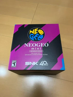 NEOGEO Mini International Classic Edition SNK 40th Anniversary New Open Box - Photo 1/2