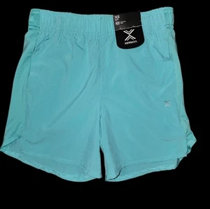 Xersion Quick-Dri Turquoise Girl XS 6/7 Lined Athletic Shorts Pockets Sports NWT - Picture 1 of 5