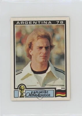 1978 Panini World Cup Argentina 78 Stickers Karl-Heinz Rummenigge Karlheinz #149 - Image 1 of 2