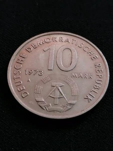 Gedenkmünze DDR - 10 Mark 1973, Weltfestspiele Berlin. - Bild 1 von 3