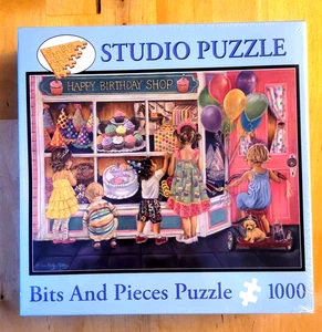 Puzzle HAPPY BIRTHDAY SHOP Neu/Versiegelt 1000 Teile Alter 13+ von Tricia Reilly-Matthews - Bild 1 von 4