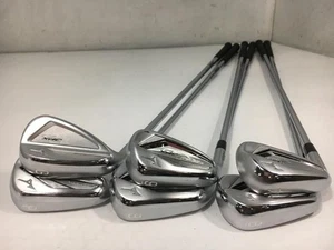 Lefty Mizuno JPX 923 HOT METAL Iron Set 6pcs 6-Pw,Gw Flex R N.S.Pro Zelos 8 - Picture 1 of 4