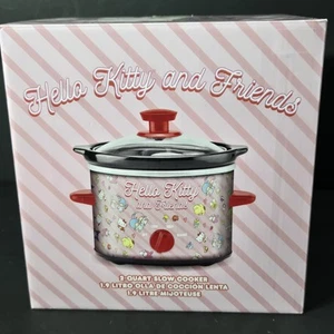 NEW IN BOX Hello Kitty Crock Pot Slow Cooker 2 Qt. Pink Removable Insert - Picture 1 of 13