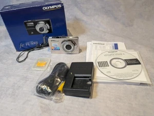 Olympus Digitalkamera FE-5000 10.0MP silber Akku & Ladegerät - getestet verpackt - Bild 1 von 12