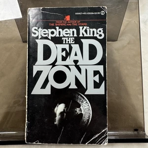 Stephen King The Dead Zone 1st Signet Printing 1980 Vintage Paperback - Foto 1 di 6