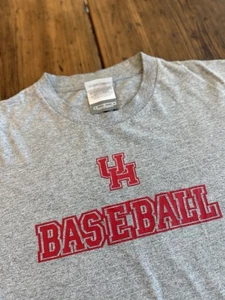 Nike Universidad de Houston Camiseta de Béisbol Manga Corta Roja Pumas Talla XL - Imagen 1 de 9