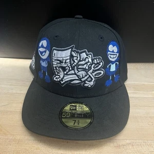 New Era Custom Fitted 7 3/8 ChalkZone Blau Mütze Cap  - Bild 1 von 4