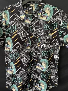 WXYZ Herren Anime Shirt SS SZ Large - Bild 1 von 5