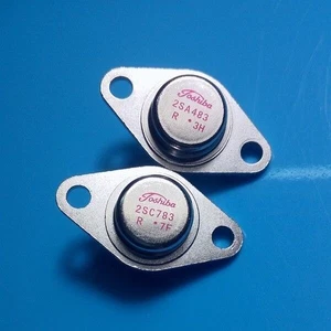 1 Paar ODER 2 STÜCK TOSHIBA TO-66 2SA483-R/2SC783-R 2SA483/2SC783 A483/C783 - Bild 1 von 3