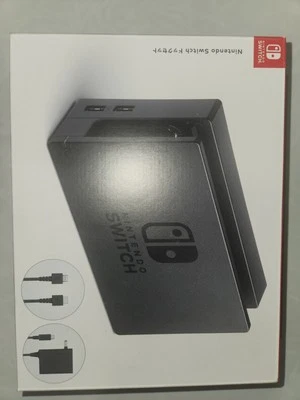 Original Nintendo Switch Charging Dock + AC Adapter Power Cable + HDMI CABLE Set - Image 1 of 3