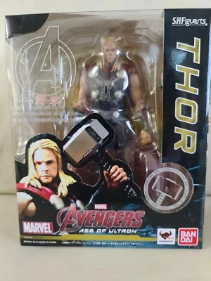 AUTHENTIC Bandai S.H.Figuarts Marvel Avengers Age of Ultron THOR US SELLER - Image 1 of 4