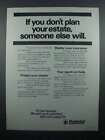 1977 Prudential Insurance Ad - If You Don't Plan Estate