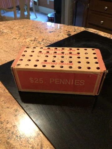 2004 D d  50 ROLLS box never Opened lincoln cent uncircuated brilliant  pennies Cover