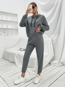 Casual outdoor hoodie and jogger set - Picture 1 of 5