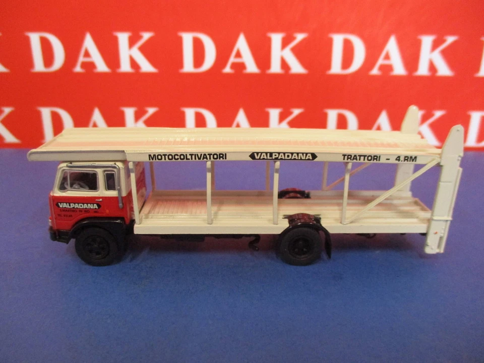 1/87 Modellino Camion Truck Fiat 640 Bisarca Valpadana by Brekina - Immagine 1 di 4
