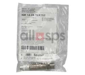 SENSOR INDUCTIVO BAUMER, 10217425 - IGR 14.24.35/K757 (NS) - Imagen 1 de 1