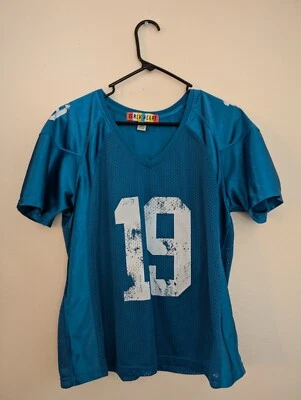 Jersey para mujer Derek Heart azul # 19 talla grande Foto 1 de 4