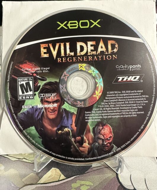 Evil Dead Regeneration PC game Complete in Retail box w/ Disc and