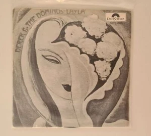 ERIC CLAPTON DEREK & THE DOMINOS layla RARE COVER ISRAEL ISRAELI P/S - Picture 1 of 8