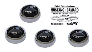 NOS 1969 Mustang Magnum 500 Wheel Center Caps - Set of 4 - Center Hole 2" - Foto 1 di 5
