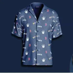 2024 Red Sox Jerry Garcia Grateful Dead Button Down Shirt Adult M New SGA A - Picture 1 of 3