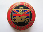 Plymouth British Motorcycle Club Large Enamel Badge C1980 Motor Cycle