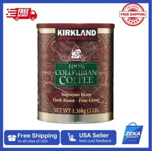 Neu Kirkland Signaturee fein gemahlener Kaffee - 100 % kolumbianische Supremo-Bohne - Bild 1 von 7