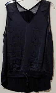 Forever21 Women's Black Top Size 1X New - Picture 1 of 6