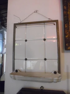 Mensolina Con Piastrelle d'Epoca - Foto 1 di 2