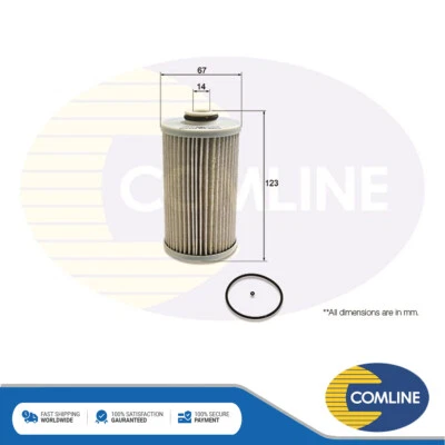 Fits Honda CR-V 2007- Accord 2008- Civic 2012- 2.2 D Fuel Filter Comline - Image 1 of 2