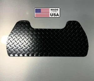 YAMAHA GOLFCART - DIAMOND PLATE BAGWELL PLATE G14 G16 G19 & G22 BLACK Made USA - Bild 1 von 3