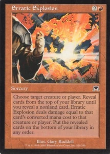 4X ERRATIC EXPLOSION 201/350 ONSLAUGHT MTG MAGIC MP X4 (yourdeckbuilder) - Picture 1 of 1