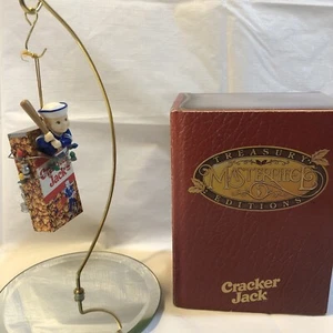 Enesco Masterpiece 1997 Cracker Jack “The Home Run Snack” Christmas Ornament - Picture 1 of 4