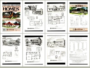 FARMERS CO. #59 VINTAGE MCM MODERN HOUSE PLANS 1970-80S ATOMIC RANCH MID CENTURY - Picture 1 of 9