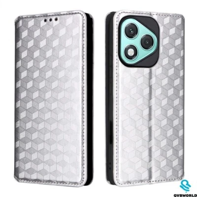 Bling Magnetic Flip Wallet Phone Case for Huawei Honor 400 300 200 100 X9B X8B - Image 1 of 4