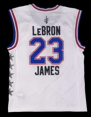 100% Authentic LeBron James 2015 Adidas All Star Game New York Jersey Men Small - Image 1 of 4