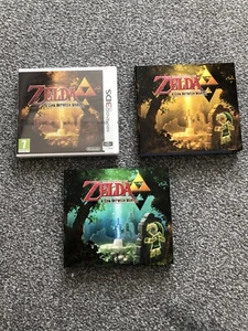 Zelda A Link Between Worlds Nintendo 3DS Game New With Both Bonus Slipcases - Picture 1 of 3